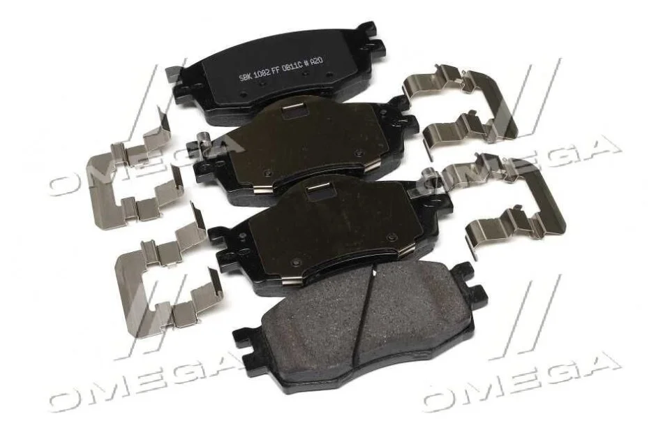 OE HYUNDAI/KIA/MOBIS Колодки гальмівні передні Hyundai/Kia/Mobis 581011GE00 (фото 1)