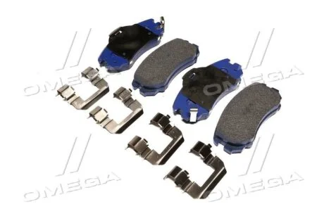 Колодки гальмівні дискові Hyundai/Kia/Mobis 581012EA11