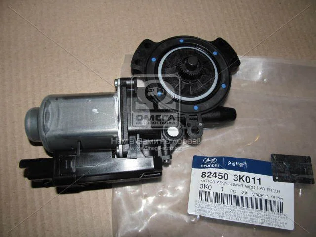 Двигун склопідіймача передні Hyundai/Kia/Mobis 824503K011 (фото 1)