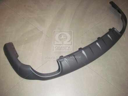 Накладка бампера зад. HYUN SANTA FE 09-12 (Mobis) Hyundai/Kia/Mobis 866122B700