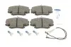 Комплект гальмівних колодок (дискових) 180993-700 ICER 180993700 (фото 1)