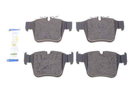 Комплект гальмівних колодок (дискових) ICER 182271