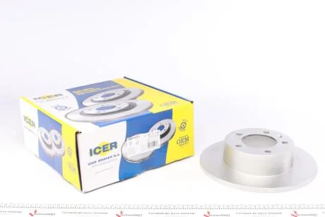 Диск гальмівний ICER 78BD14102