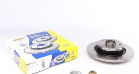 Диск гальмівний ICER 78BD22361
