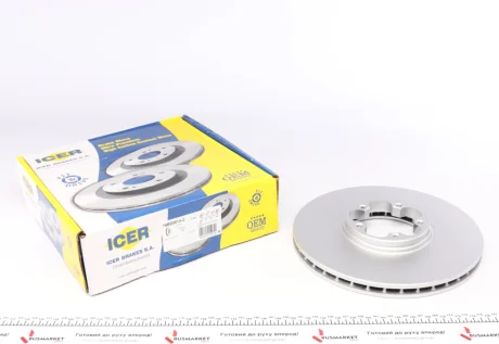 Диск гальмівний ICER 78BD56132