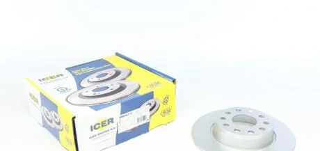Диск гальмівний ICER 78BD56372