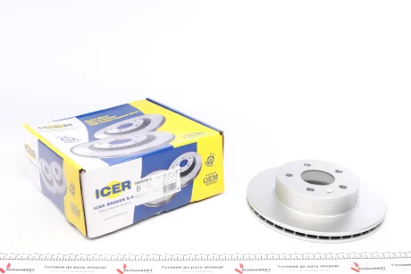 Диск гальмівний ICER 78BD63802