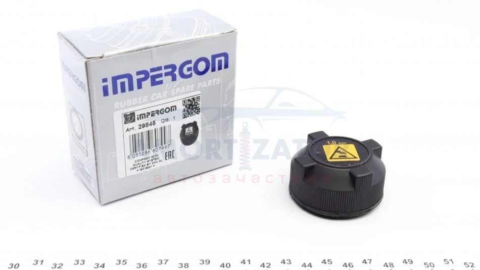 Кришка бачка розширення охолоджуючої рідини IMPERGOM 29845 (фото 1)