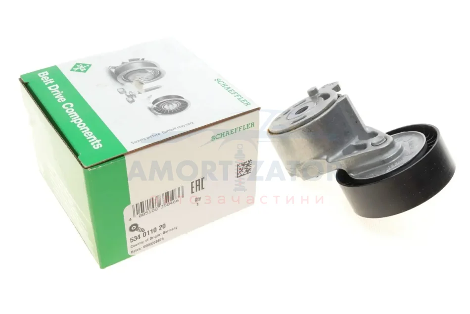 Натяжник ременя генератора INA 534 0110 20 (фото 1)
