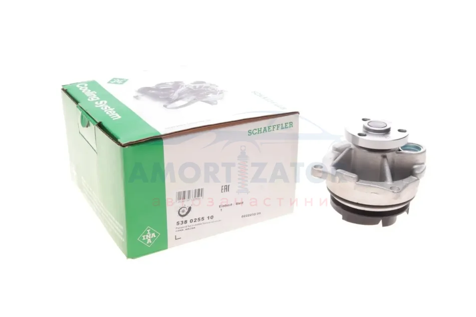 Водяний насос FORD FOCUS (DFW), 02/99 - 12/07 2.0 16V (Вир-во) INA 538 0255 10 (фото 1)