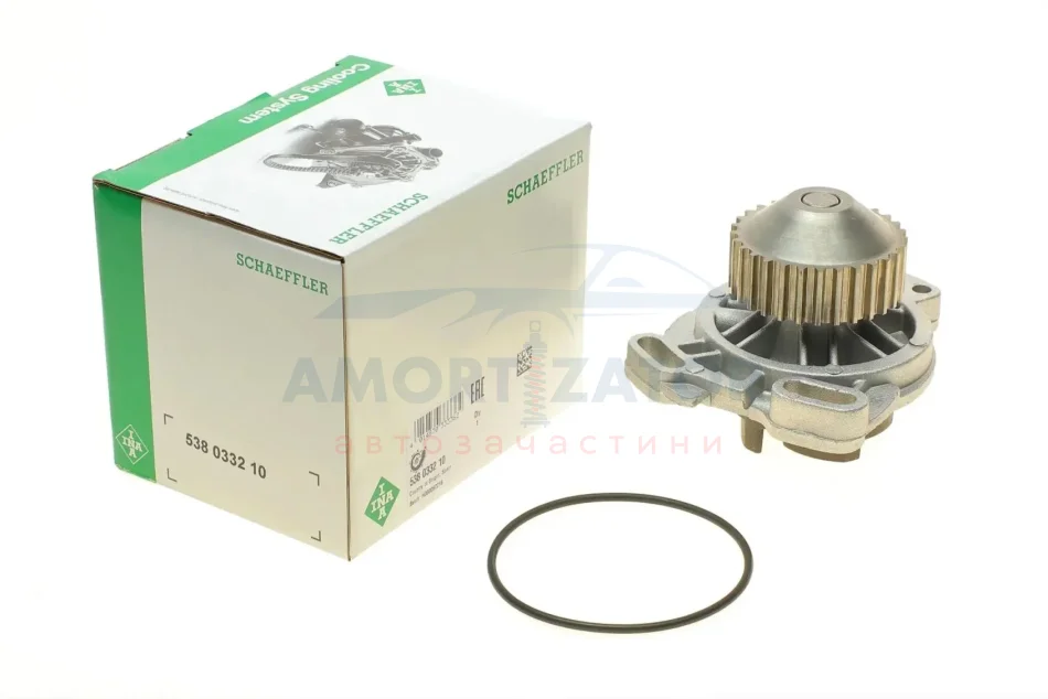 Насос водяний AUDI Ruville 65415 (Вир-во) INA 538 0332 10 (фото 1)