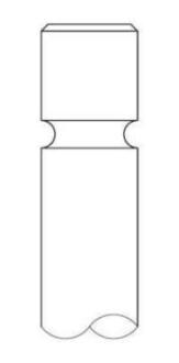 Клапан IN PSA XU7/XU10 34.6X6X106.4 INTERVALVES 3015.002