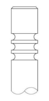 Клапан IN PSA 2.0HDI/2.2HDI DW10ATED4/DW12 FORD 2.0TDCI 29. INTERVALVES 3244.032