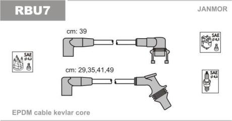 Комплект проводів JANMOR RBU7