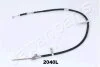 TOYOTA трос ручн.гальма лів.диск.Rav 4 II 00- (3-х дв.) JAPANPARTS BC2040L (фото 1)