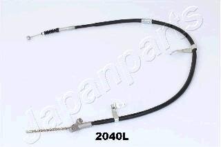 TOYOTA трос ручн.гальма лів.диск.Rav 4 II 00- (3-х дв.) JAPANPARTS BC-2040L