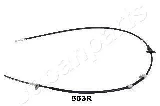 MITSUBISHI трос ручн.гальма прав.Grandis 04- JAPANPARTS BC553R