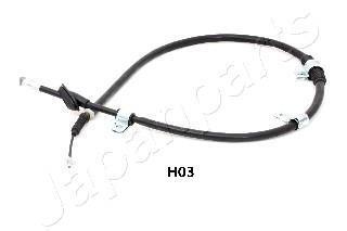 HYUNDAI трос ручн.гальма лів.Coupe 96- JAPANPARTS BC-H03