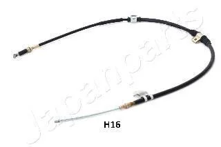 HYUNDAI трос ручн.гальма лів.H-1 97- (коротк.база) JAPANPARTS BCH16