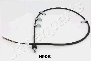 HYUNDAI трос ручн.гальма прав.Getz 05- (бараб з ABS) JAPANPARTS BCH50R (фото 1)