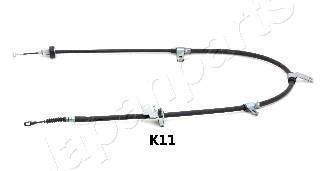 KIA трос ручн.гальма лів.Picanto 04- (диск.) JAPANPARTS BC-K11