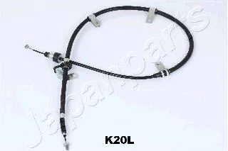 KIA трос ручн.гальма лів.Picanto 04- (з ABS) JAPANPARTS BCK20L (фото 1)