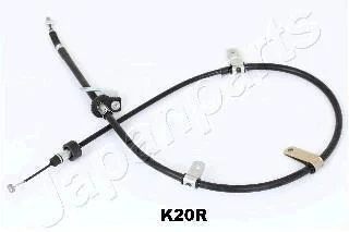 KIA трос ручн.гальма прав.Picanto 04- (з ABS) JAPANPARTS BCK20R