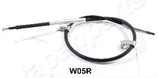 CHEVROLET трос ручн.гальма прав.Captiva,Opel Antara 06- JAPANPARTS BCW05R