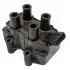 OPEL котушка запалювання Astra F/G,Vectra A/B,Omega B 1.8/2.0 16V 94- JAPANPARTS BO0404JM (фото 1)
