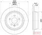 ROVER диск гальм. задній Freelander 2,0-2,2 -14 JAPANPARTS DP-L11C (фото 3)