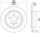 ROVER диск гальм. задній Freelander 2,0-2,2 -14 JAPANPARTS DPL11C (фото 3)