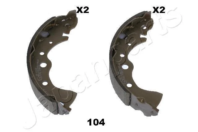 NISSAN щоки гальмівні Almera 1,6 06- JAPANPARTS GF104AF (фото 1)