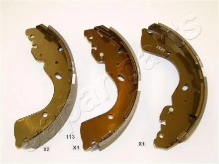 NISSAN гальмівні колодки барабанні Navara 05- JAPANPARTS GF113AF