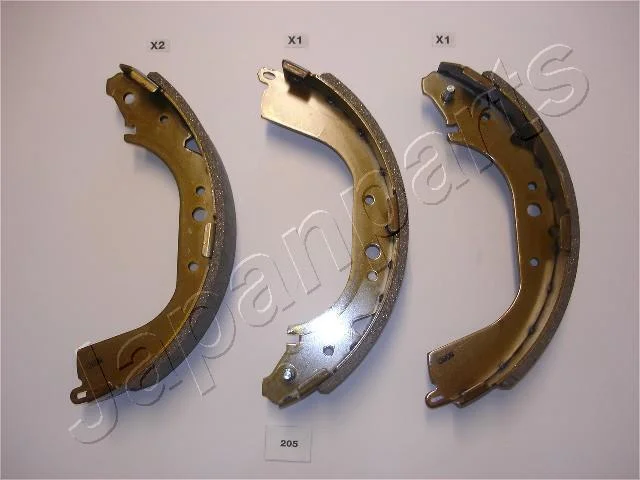 TOYOTA щоки гальмівні Landcruiser JAPANPARTS GF205AF (фото 1)