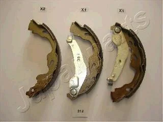 CITROEN щоки гальмівні C1,Opel Agila,Suzuki Swift,Toyota Yaris JAPANPARTS GF212AF