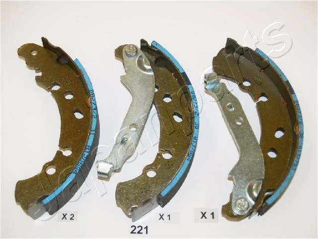 TOYOTA щоки гальмівні задн.Yaris JAPANPARTS GF221AF (фото 1)