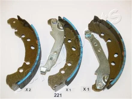 TOYOTA щоки гальмівні задн.Yaris JAPANPARTS GF221AF