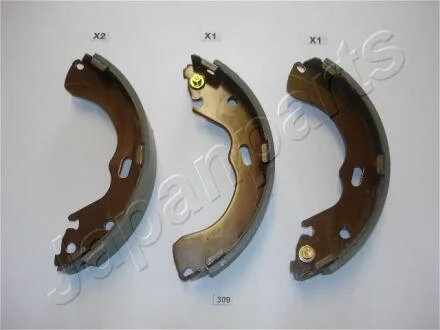 MAZDA гальмівні колодки задн.626 -02 JAPANPARTS GF309AF