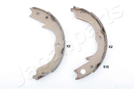 Колодки ручного гальм. Mitsubishi Grandis, Outlander 07- JAPANPARTS GF515AF