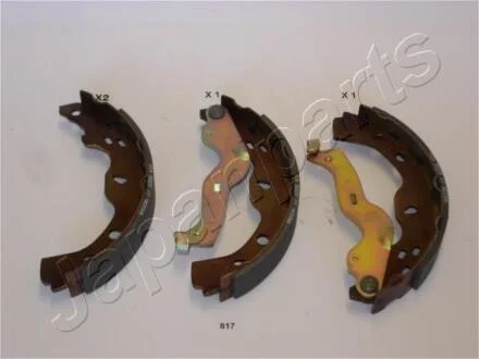 Щоки гальм SUZUKI SX4 06- JAPANPARTS GF817AF