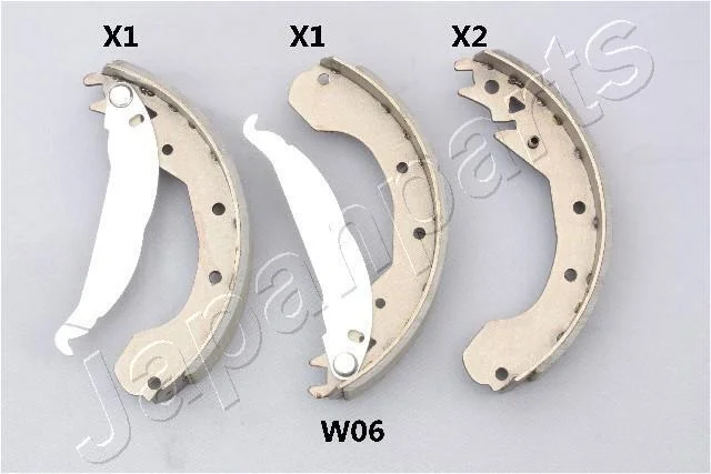Гальмівні колодки DAEWOO LEGANZA 97- JAPANPARTS GFW06AF (фото 1)