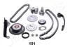 NISSAN К-т ланцюга (повний) приводу ГРМ Almera,Sunny 1.4,1.6 90- JAPANPARTS KDK101 (фото 1)