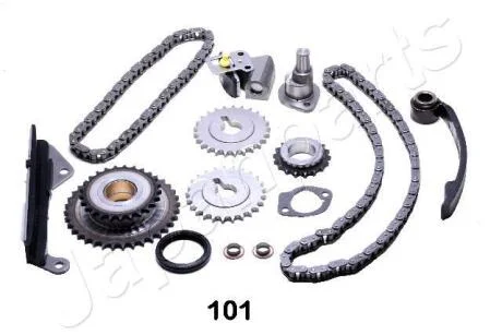 NISSAN К-т ланцюга (повний) приводу ГРМ Almera,Sunny 1.4,1.6 90- JAPANPARTS KDK101