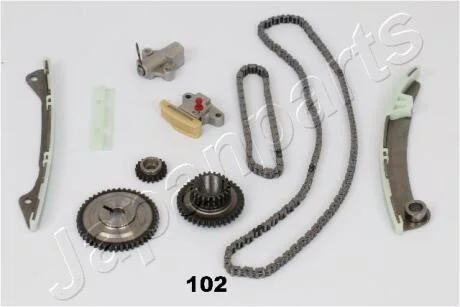 NISSAN К-т ланцюга (повний) приводу ГРМ X-Trail 2,0 -13, Qashqai JAPANPARTS KDK102