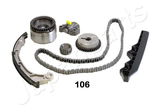 NISSAN К-кт ланцюга приводу валу розподільчого Note,Micra II,III 1.2/1.4 JAPANPARTS KDK106V (фото 1)