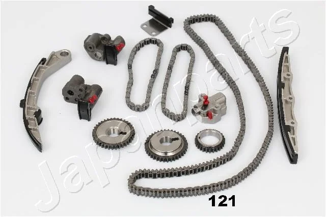 NISSAN К-кт ланцюга ГРМ Murano I,II,III,Pathfinder,Teana,Infiniti FX35,G,QX60 3.5 JAPANPARTS KDK121 (фото 1)