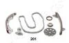 TOYOTA К-кт ланцюга ГРМ Avensis,Auris,Corolla,Rav 4 II 1.6/1.8VVT-i 00- JAPANPARTS KDK201 (фото 2)