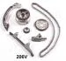 TOYOTA К-кт ланцюга ГРМ Yaris 1.0 -05 JAPANPARTS KDK206V (фото 2)