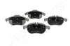 Гальмівні колодки перед. OPEL Vectra C, Astra H, Zafira B FIAT Croma 05- SAAB 9-3 JAPANPARTS PA0074AF (фото 2)