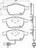 VW гальмівні колодки передн.Sharan 00-Ford GalaxySeat JAPANPARTS PA-0313AF (фото 2)